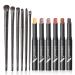 6 Colors Glitter Eyeshadow Stick Colorful Set 6 Eye Makeup Brush Set Waterproof Eye Shadow Pencil Eye shadow Stick Pen Makeup Set Waterproof & Long Lasting Starter Eyeshadow Stick Sets 57*6+6