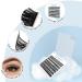 Morning D-Mix Cluster Lashes 84 Pcs | DIY Cluster Eyelash Extensions | Individual Lashes Thin Band & Soft | 8-16mm Length - Buy Online on GoSupps.com