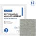 DILUMAMED Silver Calcium Alginate Wound Dressing 4x4 (Pack of 12) - High Absorption Bandage for Bed Sores, Pressure Sores, Leg Ulcers, Diabetic Foot Wound Care - Buy Online on GoSupps.com