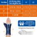 Willcom Thumb Wristwear | Metal Rail Stabilizer | Compression Wrist Support for Carpal Tunnel Tendinitis & Arthritis - Sports Protection for Women (Left Hand Small) - Buy Online on GoSupps.com