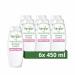 Simple Nourishing Shower Cream dermatologically tested for gentle skin care 6x 450 ml Geranium Oil 450 ml (Pack of 6)