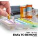 2 Pack Large Pill Organizer with Daily 4-Times-A-Day Compartments - BPA-Free & Portable Pill Box Case - Buy Online on GoSupps.com