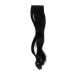 Wig Me Up-Width Extension with 2 Clips strands of hair extension hair parts highlight wave 45cm / 18inch black yzf-p2c18-1 black (1)