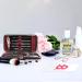 10 Piece Stainless Steel Manicure Pedicure Set with Cuticle Remover in Portable Case - Buy Online on GoSupps.com