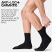 Danish Endurance 3 Pack Diabetic Crew Socks - Soft Bamboo Viscose - Medium White - Buy Online on GoSupps.com