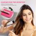 Oneleaf Portable Heat Insulated Silicone Mat for Curling & Flat Irons Durable Heat Resistant Pouch for Hair Styling Tools Versatile & Stylish (Pink - Buy Online on GoSupps.com