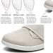GSFY Women's Wide Width Diabetic Edema Shoes - Breathable Memory Foam Walking Sneakers for Swollen Feet - Beige, Size 8 Wide - Buy Online on GoSupps.com