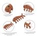 Marmerdo Fish-Shaped Wooden Massage Comb for Scalp - Ridge Design for Ultimate Relaxation | International Shipping - Buy Online on GoSupps.com
