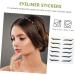 POPETPOP 12 Pairs Glitter Eyeliner Double Eyelid Tapes Double Eyelid Strips Skin Patch Miss Eyes - Buy Online on GoSupps.com
