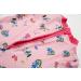 BONVERANO Baby Girls Swimsuit | Long Sleeve One Piece Swimwear UPF 50+ | 6-9 Months Pink - Buy Online on GoSupps.com