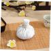 Lot de 2 Boules de Massage aux Herbes Chinoises Blanc Pur Sachets Chauffants Naturels Pochette Compressive pour Acupression et Relaxation Domicile Bien- tre Style Al atoire - Buy Online on GoSupps.com