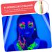 OHPHCALL 20 Pcs Halloween Paint Pen Fluorescence Eyeliner Eye Liner Fluorescence Liner Eyeliner Pen Plastic 12.00X0.80X0.80CMx4pcs Assorted Colorx4pcs - Buy Online on GoSupps.com