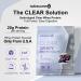 Nutrasumma Clear Whey Protein Isolate Powder 20g Protein Sugar Free Fat Free Lactose Free Moonlit Grape Flavor 1.21 lb 22 Servings - Buy Online on GoSupps.com