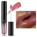 Chameleon Liquid Lipstick Pink Green Color Shimmer Metallic Colourful Lip Gloss for Women Girls Lips Makeup Gift Long Lasting and Hydrating Waterproof Lip Stick Shiny Talc-Free #2
