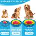 Vivifying Snuffle Mat for Dogs Interactive Feeding Game for Boredom and Mental Stimulation Dog Feeding Mat Encourages Natural Foraging Skills and Slow Eating(Pink Yellow Green) - Buy Online on GoSupps.com