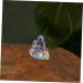 HOOTNEE Crystal Cluster Gem Decor Sparkle Crystal Cluster Adornment Crystal Cluster Ornament Household Colorful 4.00X3.00X3.00CM - Buy Online on GoSupps.com