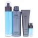 Perry Ellis 360 for Men - 4 Pc Gift Set: 3.4oz EDT Spray, 6.8oz Body Spray, 3.0oz Shower Gel, 0.25oz EDT Spray - Buy Online on GoSupps.com