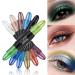 Buy Dual-Ended Pearly Eyeshadow Sticks Set - 6 Waterproof Colors for Brilliant Eye Makeup - Perfect Gift for Women & Girls - Buy Online on GoSupps.com