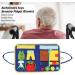 Natudeco Elderly Blanket Toy Clothing Clothing Learning Board Decompressing Toys To Relieve Anxiety Skin Friendly Light Portable Durable Home Care - Buy Online on GoSupps.com