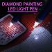 LED Diamond Painting Illumination Pen 2Pack - Art Lighted Pen for 5D Gem Jewel DIY Projects - Embroidery Tool for Adults and Kids - Buy Online on GoSupps.com