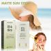 Matte Sun Stick Mugwort & Camelia Korean Sunscreen SPF 50+ PA+++ | Non-Greasy No White Cast | Face & Body Moisturizer (18g - Buy Online on GoSupps.com