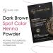 Marie-Jos & Co Henna Dye Set - Professional Grade Dark Brown Henna Tint for Spot Coloring - 50 Applications - International Shipping Available - Buy Online on GoSupps.com