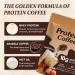 Buporai Protein Coffee Powder - Caramel Protein Iced Coffee 0g Sugar Keto Friendly 80 mg Caffeine Per Serving - 20 Servings - Buy Online on GoSupps.com