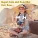 20Pcs Hand-Made 4 White Hair Bows Grosgrain Ribbon with Alligator Clips for Girls, Kids, Teens - Hair Accessories for Toddlers and Children - Buy Online on GoSupps.com