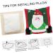 Zerodeko 3 Pcs Christmas Throw Pillowcase Christmas Case Christmas Pillow Cover Christmas Decor Pillow Covers for Couch Christmas Cover Sofa Pillow Christmas Utenciles Cartoon Elder Cloth - Buy Online on GoSupps.com