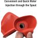 Zerodis Enema Kit - Safe Detox Cleansing Kit | Multipurpose Rubber Enema for Home Use (Red) - Buy Online on GoSupps.com