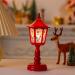 SAKEIOU Christmas Wind LED Electronic Candle Light Smokeless Desktop Lamp for Home Garden Yard Decoration New Year Gift Pink - Buy Online on GoSupps.com