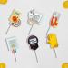 Electrician Themed Happy Birthday Cupcake Toppers 18-PC Set-Electrician or Lineman Birthday Party and Retirement Party or Baby Shower Party Decoration. Suitable for boys and girls -SugarGera - Buy Online on GoSupps.com