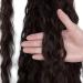 DODOING Kinky Curly Wrap Around Yaki Ponytail Extension Long Wavy Synthetic Hair Extensions Clip in Ponytail for Women Beauty and Fashion 1# Black Brown-Wrap Around - Buy Online on GoSupps.com