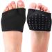 Metatarsal Sleeve with Gel Pads for Men (Black, Size 10-14.5) - Forefoot Cushions for Comfort and Anti-Slip Protection - Buy Online on GoSupps.com