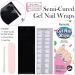 DMQ Semi Cured Gel Nails Strips - 20 Stickers Nail Wraps Soft Self-Adhesive Gel Nail Stickers French Gel Nail Strips for Nails French Tip Manicure Nail Wraps (UV/LED Lamp Required) - Buy Online on GoSupps.com