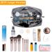Large Grey Makeup Bag Travel Cosmetic Organizer for Women and Girls - Zipper Pouch (Pack of 1) - Buy Online on GoSupps.com
