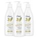 Dove Body Love Body Lotion for Reoccuring Dry Skin Restoring Care Visibly Improves Very Dry Skin 13.5 oz 3 Count