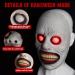 Bekrgwiy Halloween Mask Smiling Demons Horror Mask Scary Mask for Adult Halloween Creepy mask Halloween Cosplay Scary Mask Halloween Novelty Mask with Red Eyes for Adult White - Buy Online on GoSupps.com