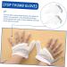 UPKOCH Anti-Eating Gloves | Thumb Protector for Finger Control | White 12x7cm - Ideal for Eating & Snacking - Buy Online on GoSupps.com