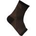Buy Copper D 2 Sleeves Dark Rayon Bamboo Compression Ankle Support | Injury Relief & Daily Comfort - Large XL/XXL - Buy Online on GoSupps.com