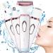 OYTXDE Electric Razor for Women, Hair Trimmer for Underarms Nose Eyebrows and Legs, Painless 4 in 1 Bikini Pop-Up Trimmer Rechargeable with Detachable Head, Wet and Dry Cordless Hair Clipper