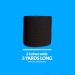 Self Adhesive Bandage Wrap - Breathable Water-Resistant Vet Wrap for First Aid - 12 Rolls 2" x 5 Yards - Black - Buy Online on GoSupps.com
