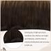 LAAVOO HAIRSTEN Real Hair Extensions Balayage Dark Brown to Ash Blonde | Sew-In Remy Hair 80g 35cm - International Shipping - Buy Online on GoSupps.com