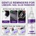 Remover for Pressed Nails | 120ml Gel Glue Remover for Self-Adhesive Nails Long-Lasting Cleaning Liquid for Daily Use Travel Office Home Parties and Special Occasions - Buy Online on GoSupps.com