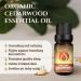Ecodrop Pure Cedarwood Essential Oil - 10ml Bottle | 100% Natural Moroccan Cedrus Atlantica Oil for Aromatherapy | Therapeutic Grade Oil for Skin, Hair & Sleep - Buy Online on GoSupps.com