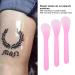 100pcs Disposable Cosmetic Spatulas - Makeup Face Mask Applicators & Mixing Spoons for Facial Treatments | International Shipping Available - Buy Online on GoSupps.com