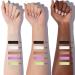 Erinde Single White Eyeshadow Palette | Nude Tones Matte & Waterproof | Highly Pigmented Long-Lasting Eye Makeup 302 White - Buy Online on GoSupps.com