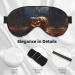 Fall Pumpkin Print Ultra-Soft Eye Mask | Light-Blocking for Ultimate Comfort & Restful Sleep - Shop Internationally - Buy Online on GoSupps.com