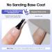 Gellen Gel Base and Top Coat - 18ml Crystal Top Coat Nail Polish Anti-Scratch No Sanding Soak Off UV Light Cured Super Glossy Gel Polish for Salon Use - International Shipping Available - Buy Online on GoSupps.com