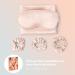 SACHEU Silky Sleep Set - Vegan Silk Pillowcase Set with Scrunchies and Eye Mask - Pink - Buy Online on GoSupps.com